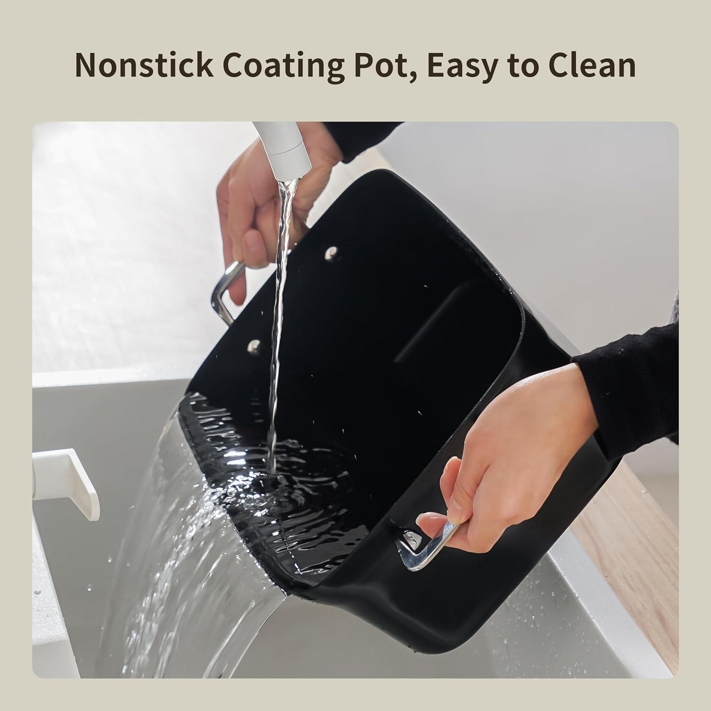 7-Quart Slow Cooker | Pfoa-Free Ceramic Coating, Dishwasher Safe Oven Safe to 450°F, Perfect for Large Families, Entertaining (With Timer)