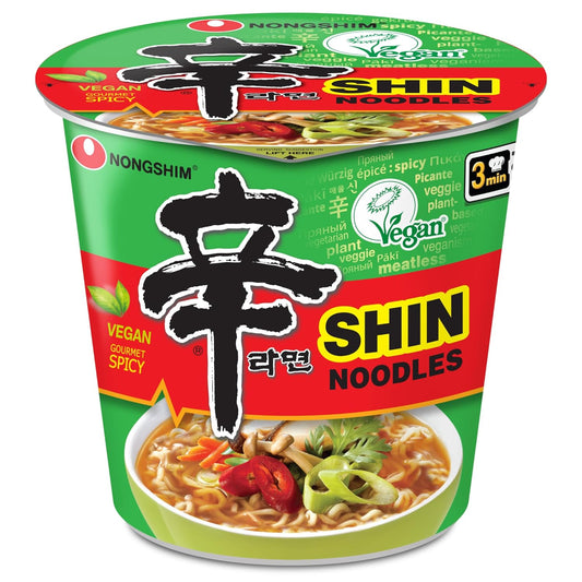 Shin Ramyun Vegan, 2.64 Ounce, Pack of 6
