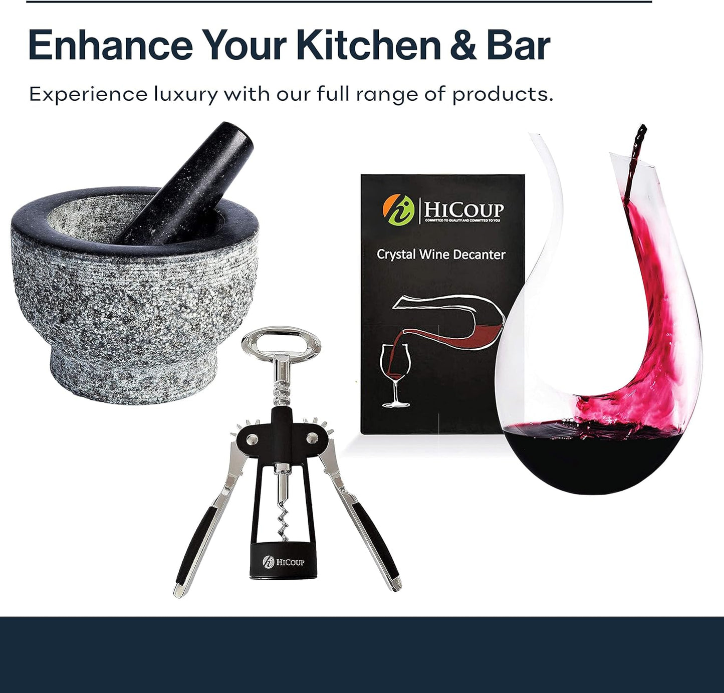 Professional Wine Opener - Classic Rosewood Corkscrew with Foil Cutter and Cap Remover for Servers, Waiters, Bartenders, and Home Use