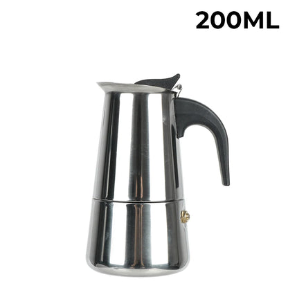 Mocha Coffee Pots Italian Aluminum Octagonal Pot Coffee Cup Maker Tea Maker Portable Coffee Maker
