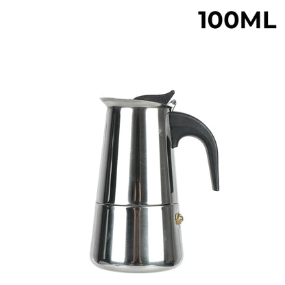 Mocha Coffee Pots Italian Aluminum Octagonal Pot Coffee Cup Maker Tea Maker Portable Coffee Maker