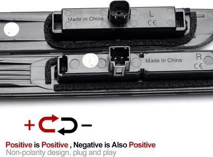 Front Rear LED Side Marker Lights for 2004 2005 2006 2007 2008 Acura TL Smoked Lens Left&Right White LED Sidemarker Turn Signal Light Lamps Parking Light