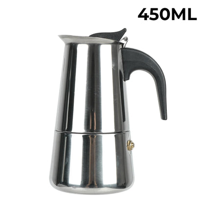 Mocha Coffee Pots Italian Aluminum Octagonal Pot Coffee Cup Maker Tea Maker Portable Coffee Maker