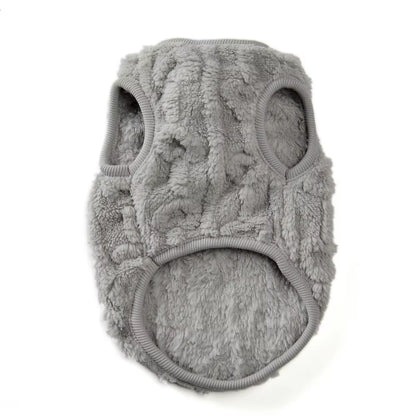 Autumn Winter Warm Pet Cat Clothes Soft Cozy Fleece Costume for Small Medium Dog Cats Kitten Puppy Vest Coat Pet Pug Sweatshirts